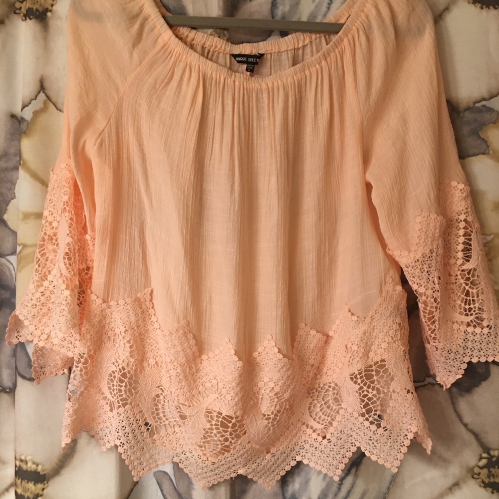 Tickled pink top